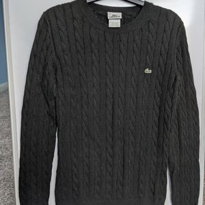Lacoste women's cable sweater